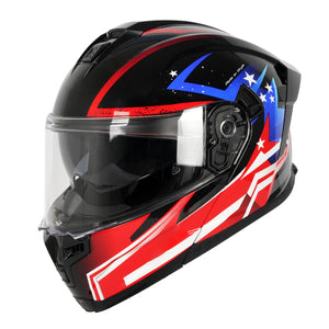 Rockie Helmet R12 Motocycle Dual Visor Flip up helmets Modular Helmet #2