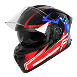 Rockie Helmet R12 Motocycle Dual Visor Flip up helmets Modular Helmet #2