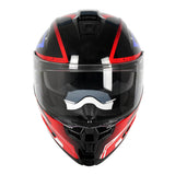 Rockie Helmet R12 Motocycle Dual Visor Flip up helmets Modular Helmet #2
