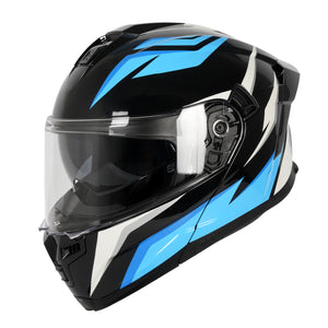 Rockie Helmet R12 Motocycle Dual Visor Flip up helmets Modular Helmet #5