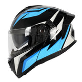 Rockie Helmet R12 Motocycle Dual Visor Flip up helmets Modular Helmet #5