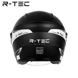 R-tec 828 Motocycle open face helmet