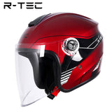 R-tec 828 Motocycle open face helmet