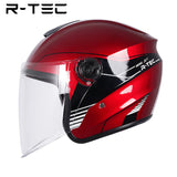 R-tec 828 Motocycle open face helmet