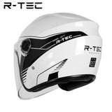 R-tec 828 Motocycle open face helmet