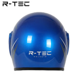R-tec helmet A66 Motocycle Open Face Helmet(Blue)