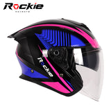 Rockie helmet R3(Assassin) Motocycle dual visor half face helmet