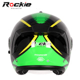 Rockie helmet R3(Assassin) Motocycle dual visor half face helmet