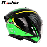 Rockie helmet R3(Assassin) Motocycle dual visor half face helmet