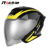 Rockie helmet R3(Assassin) Motocycle dual visor half face helmet