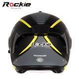 Rockie helmet R3(Assassin) Motocycle dual visor half face helmet