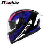 Rockie helmet R4(Assassin) Motocycle Dual Visor Fulll Face Helmet