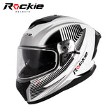 Rockie helmet R4(Assassin) Motocycle Dual Visor Fulll Face Helmet