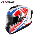 Rockie helmet R4(Assassin) Motocycle Dual Visor Fulll Face Helmet