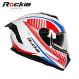 Rockie helmet R4(Assassin) Motocycle Dual Visor Fulll Face Helmet