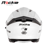 Rockie helmet R6 Motocycle dual visor half face helmet